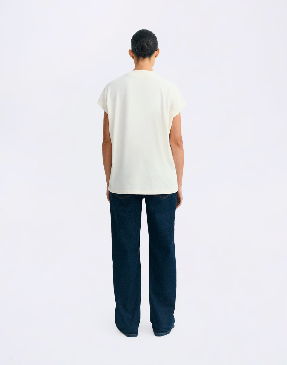 Thinking MU Volta trumpet patched Tee ECRU L