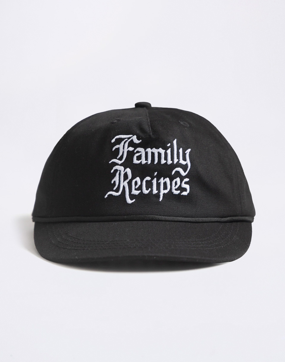 Service Works Family Recipes Cap BLACK