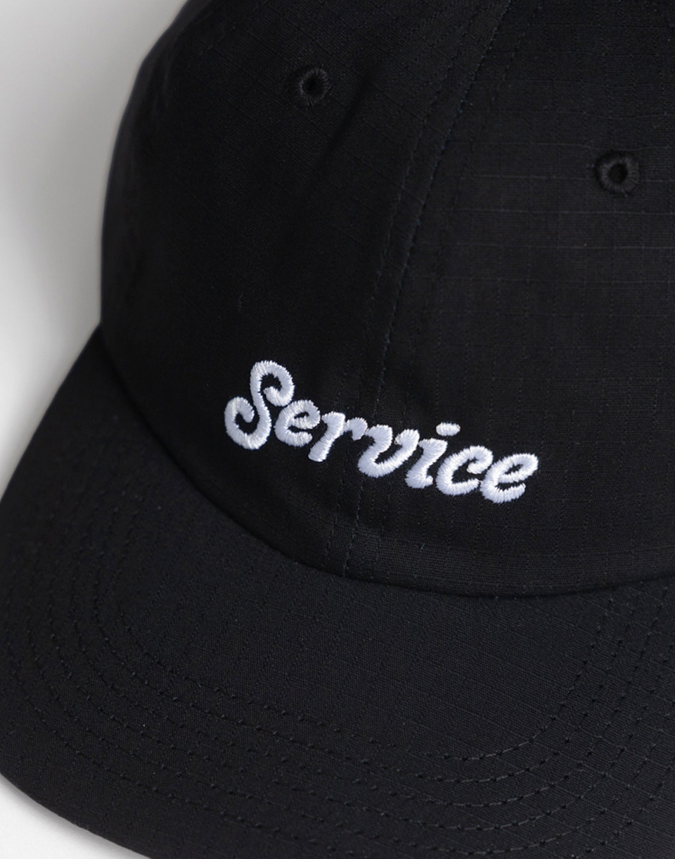 Service Works Ripstop Service Cap BLACK