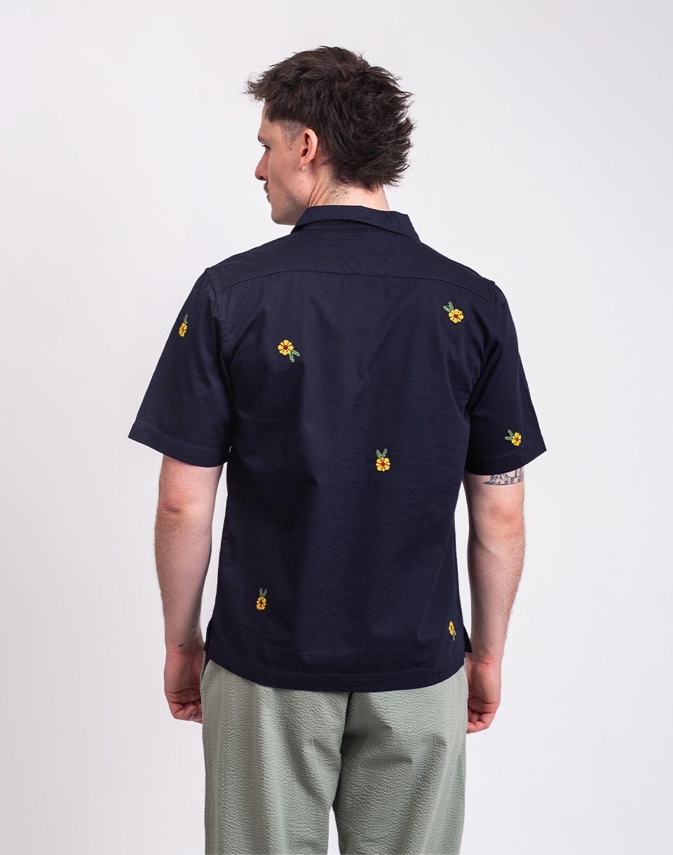 Service Works Cross Stitch Shirt DARK NAVY M