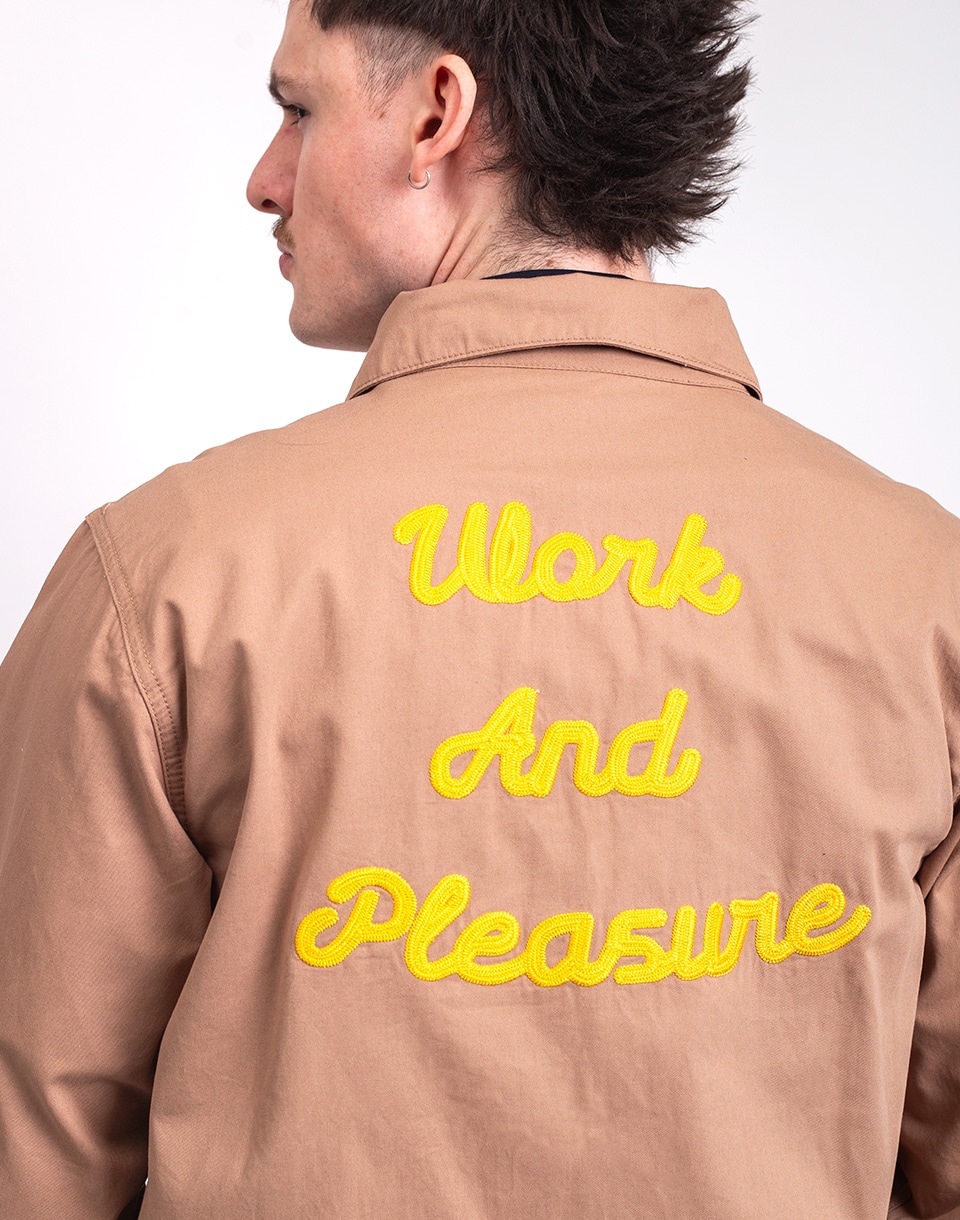 Service Works Twill Work Jacket MUSHROOM M