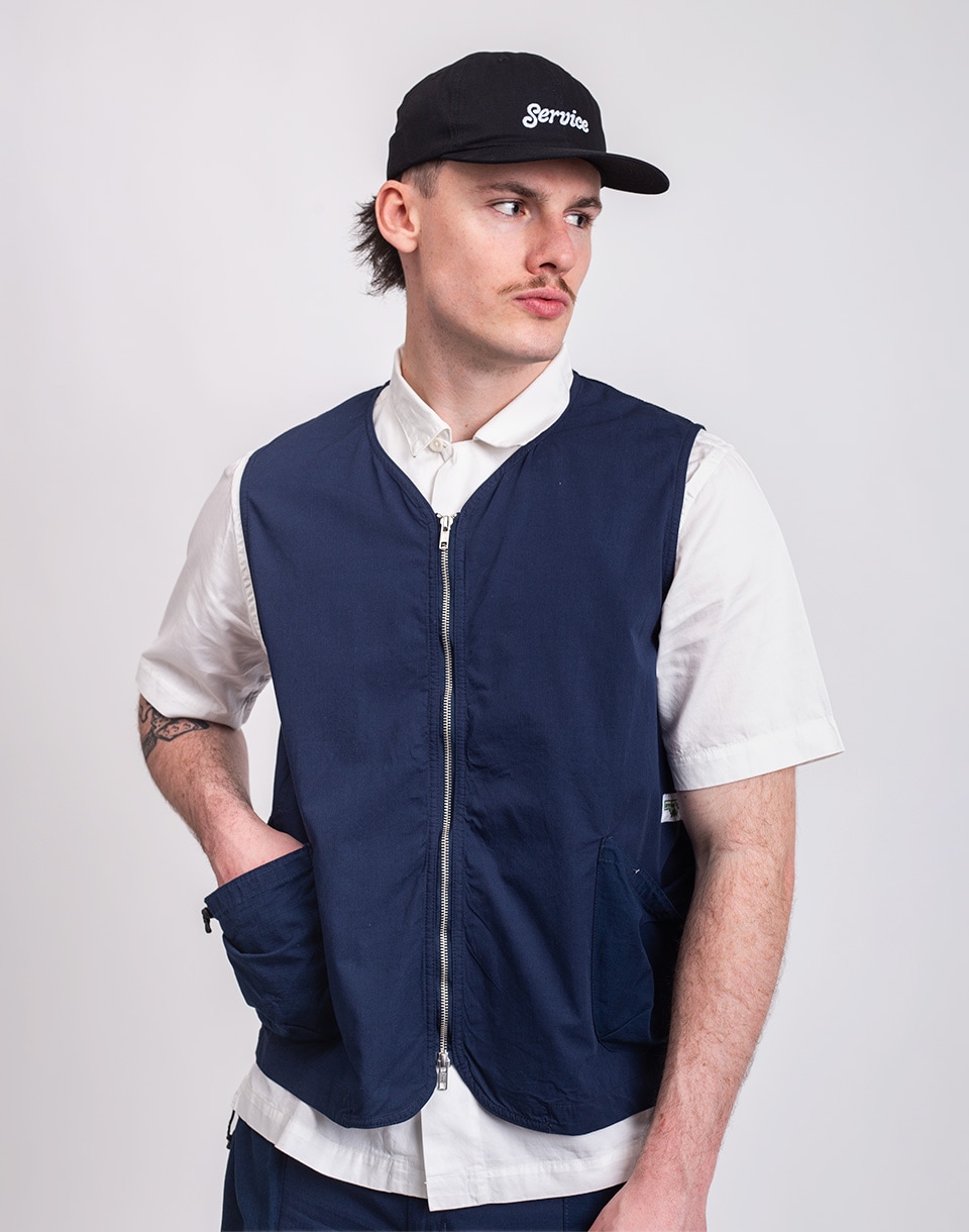 Service Works Gardener Vest NAVY L