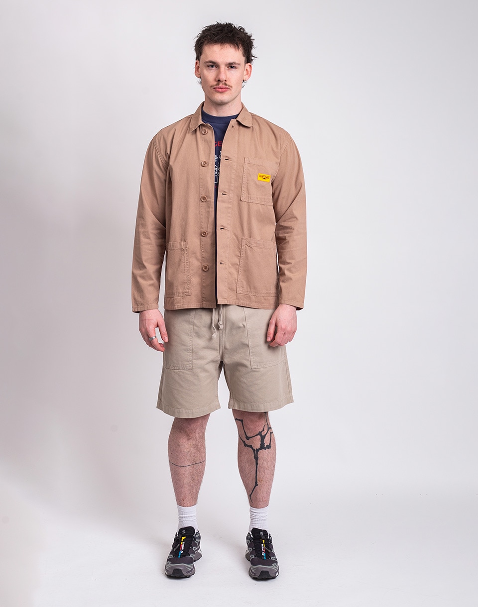 Service Works Twill Chore Shirt MUSHROOM M