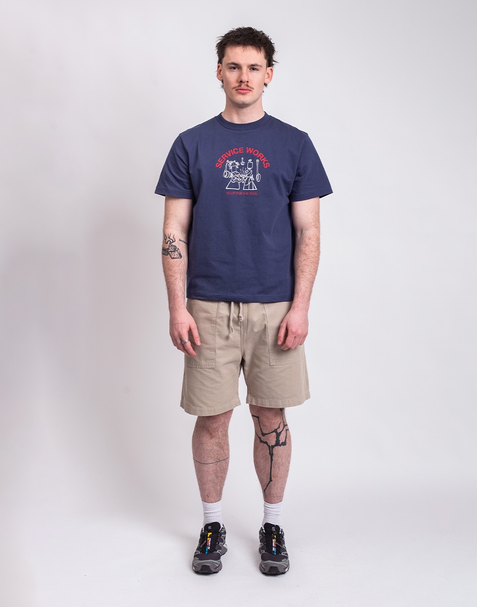 Service Works Soup For The Soul Tee NAVY S