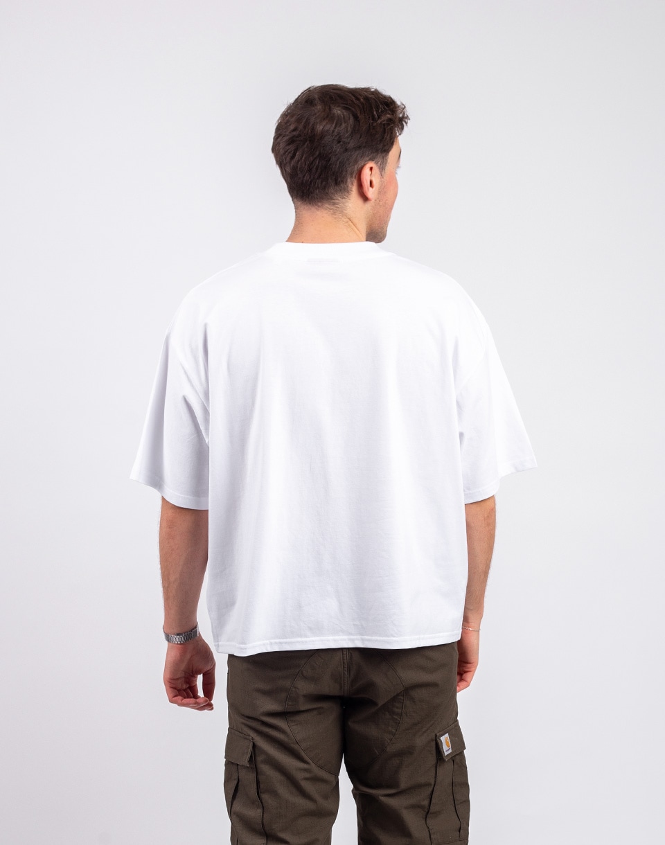 Monkey Studios Tričko Fire Guys White M