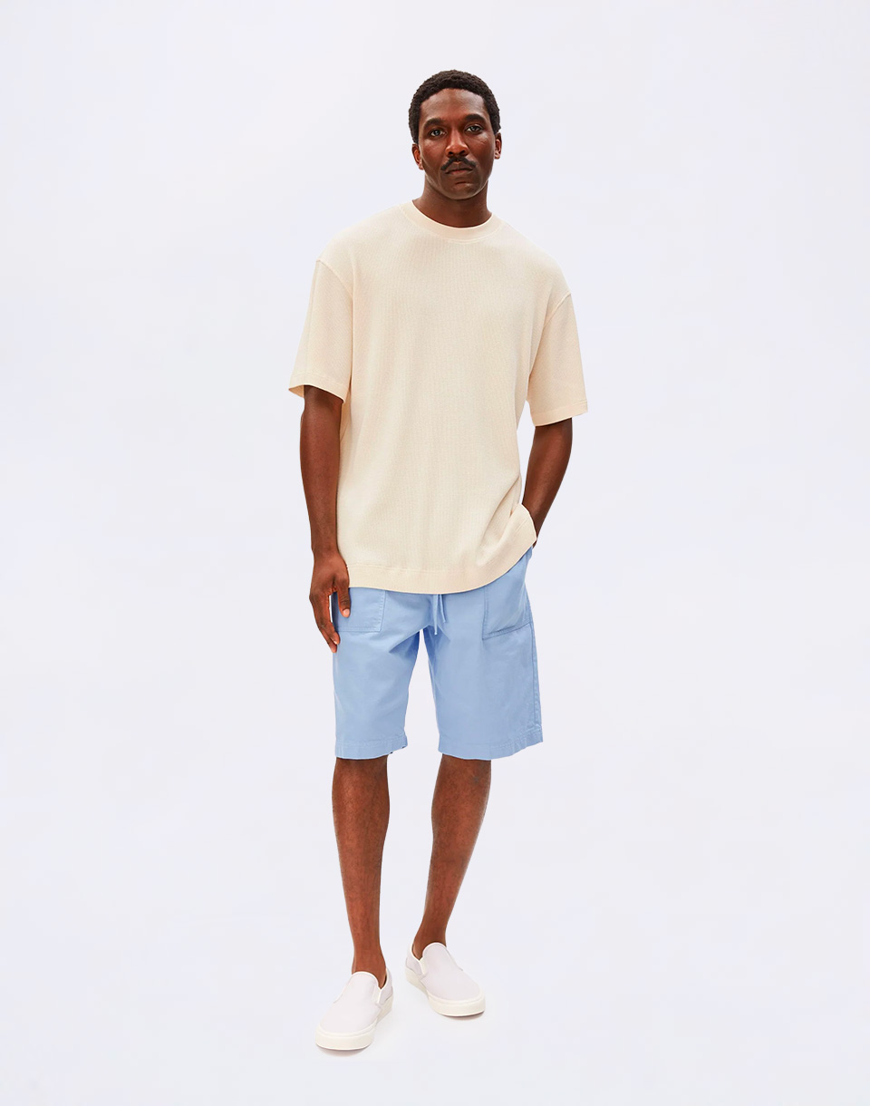 Armedangels Maarkos Waffle T-shirt 3233 pure M