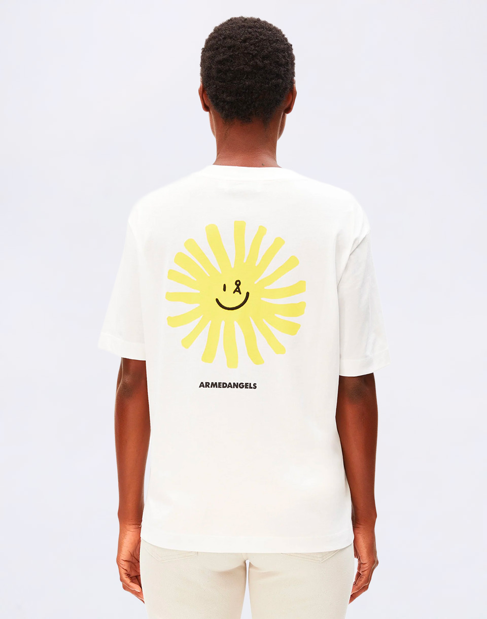 Armedangels Tarjaa 3664 white-AA yellow M