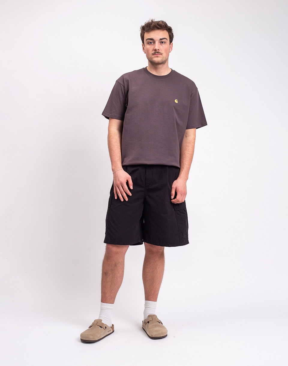 Carhartt WIP Cole Cargo Short Black garment dyed 36