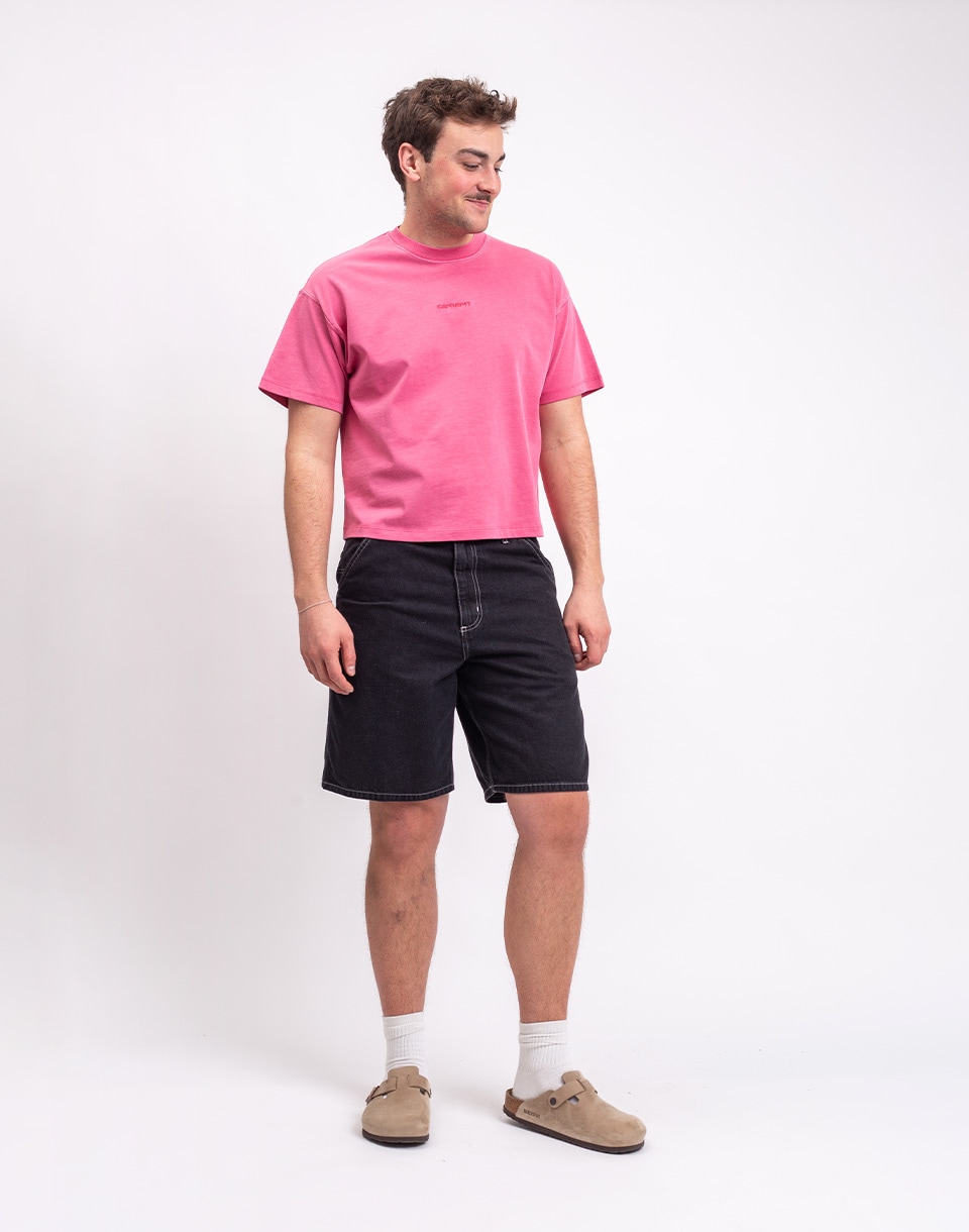 Carhartt WIP Simple Short Black stone washed 30