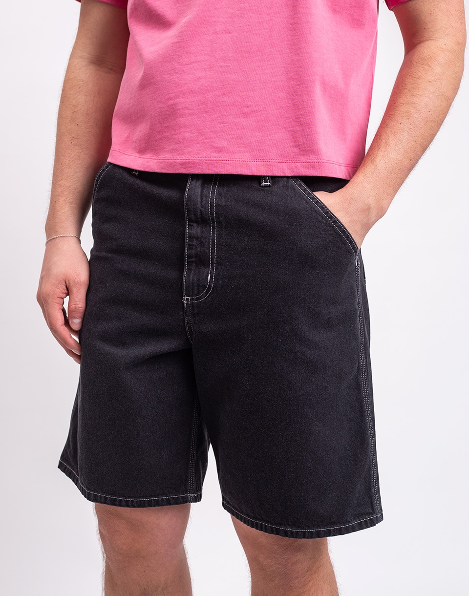 Carhartt WIP Simple Short Black stone washed 30