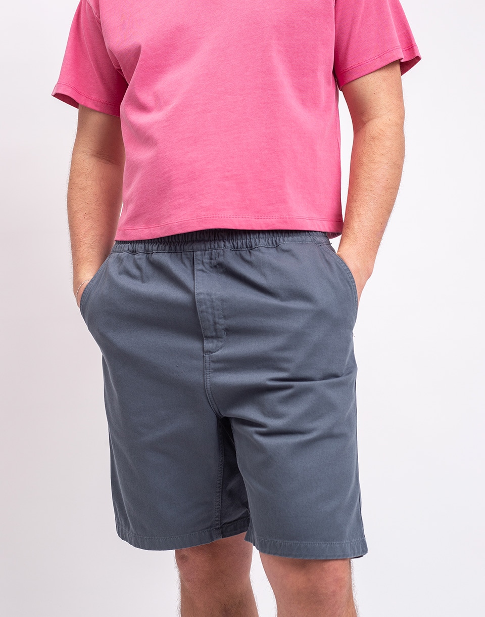 Carhartt WIP Flint Short Cozy Blue garment dyed S