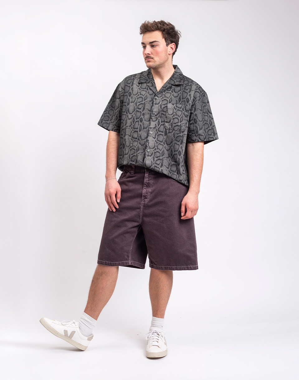 Carhartt WIP Brandon Short Shale stone dyed M