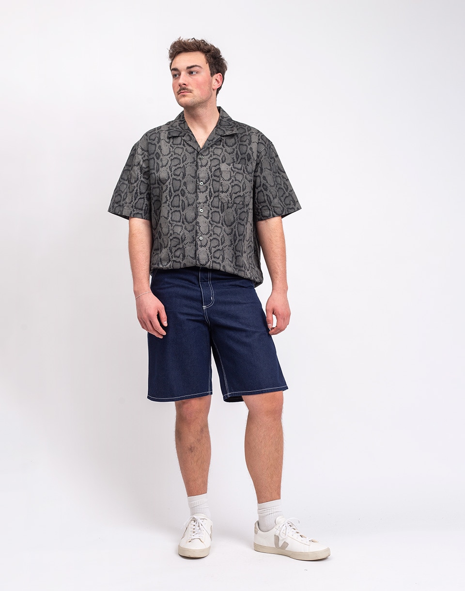 Carhartt WIP Simple Short Blue one wash 33