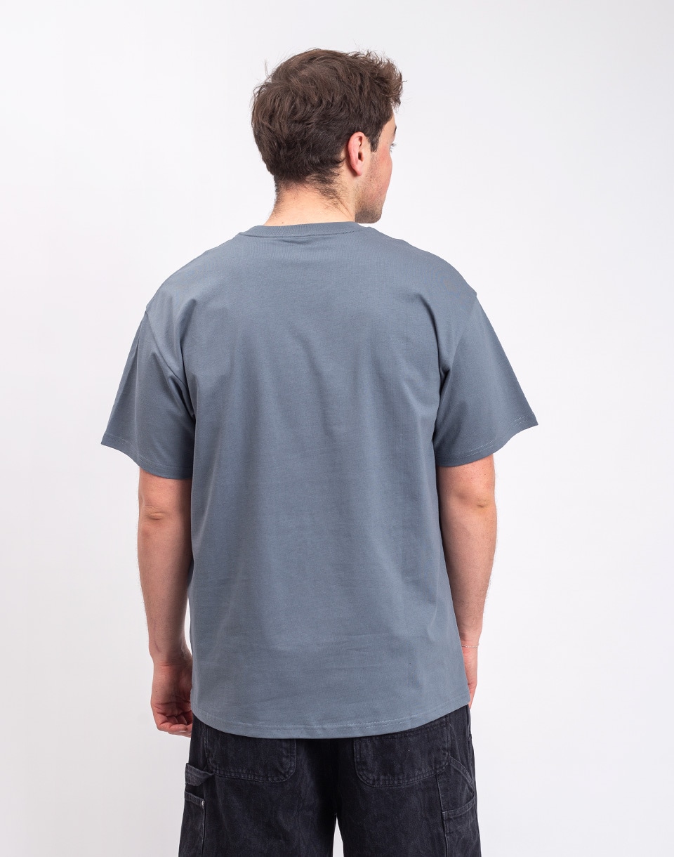 Carhartt WIP S/S Chase T-Shirt Cozy Blue/Gold M