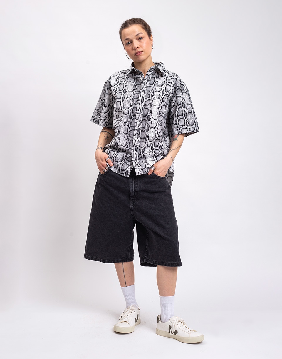 Carhartt WIP W' Brandon Short Black stone washed M