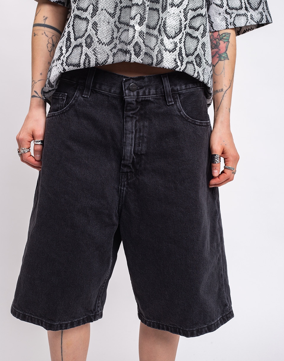 Carhartt WIP W' Brandon Short Black stone washed M