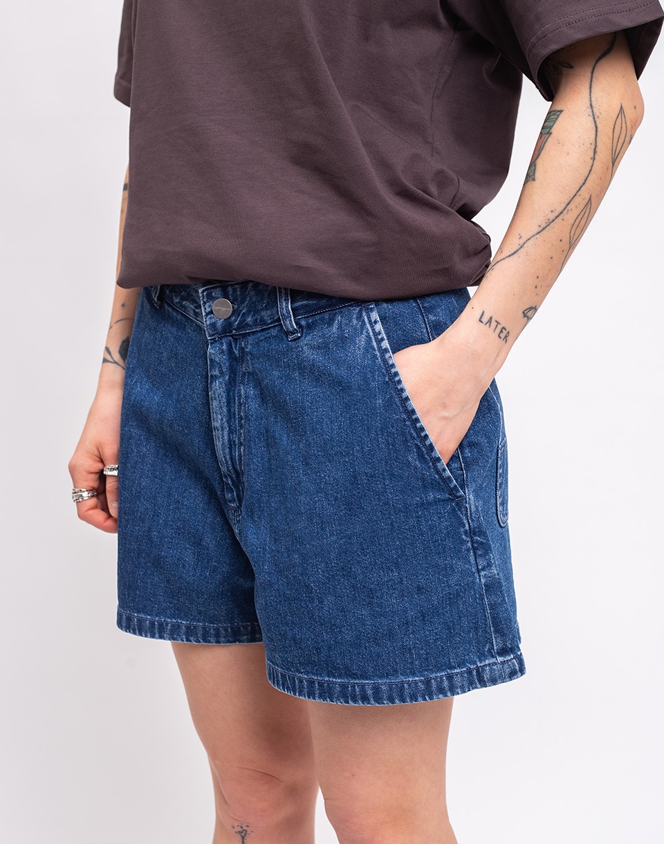 Carhartt WIP W' Lova Short Blue stone washed S