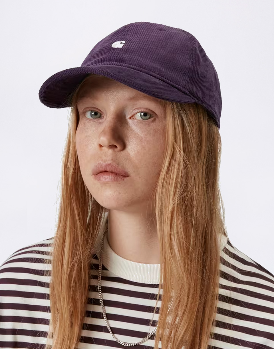 Carhartt WIP Harlem Cap Cozy Purple/Wax