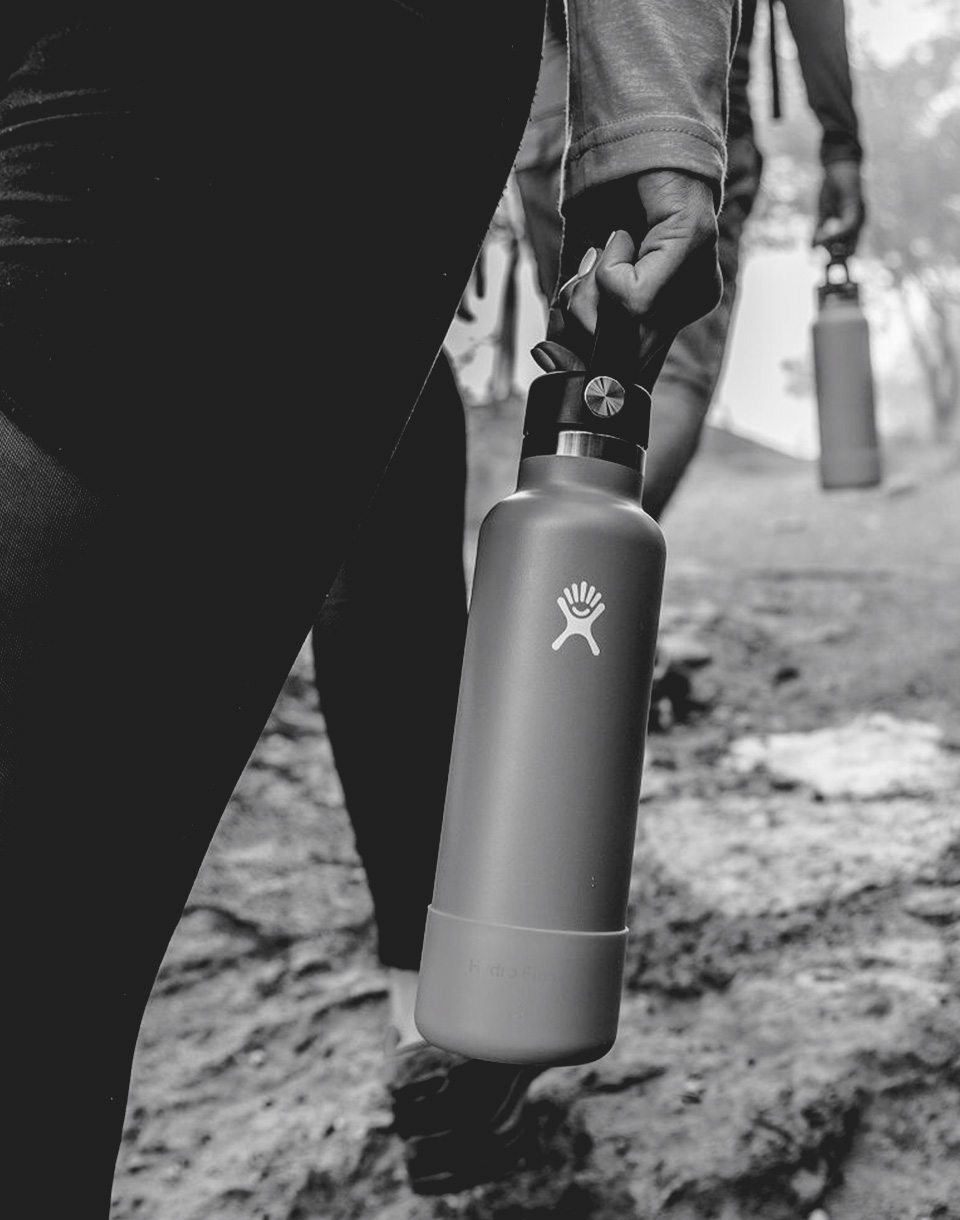 Hydro Flask Standard Mouth (710 ml) White
