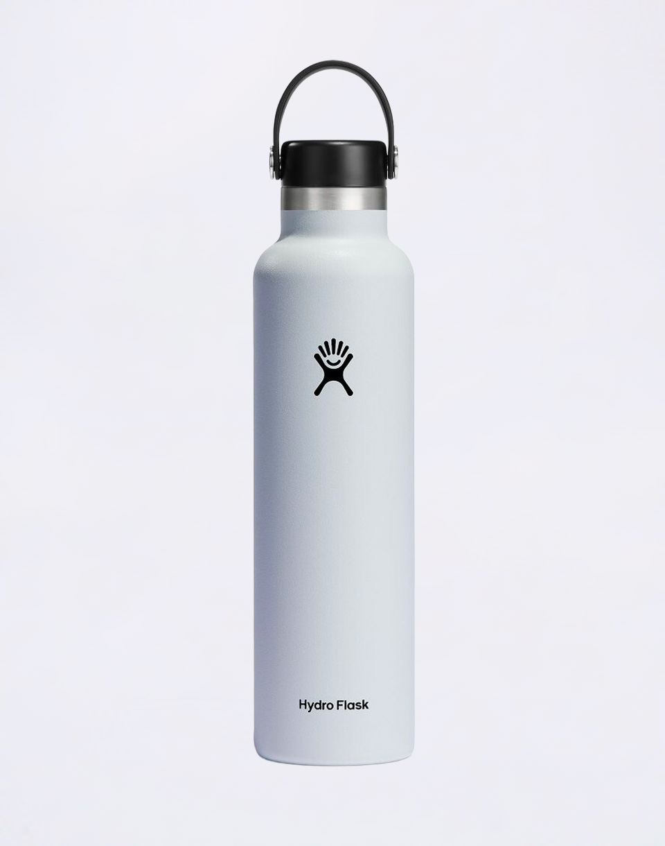 Hydro Flask Standard Mouth (710 ml) White
