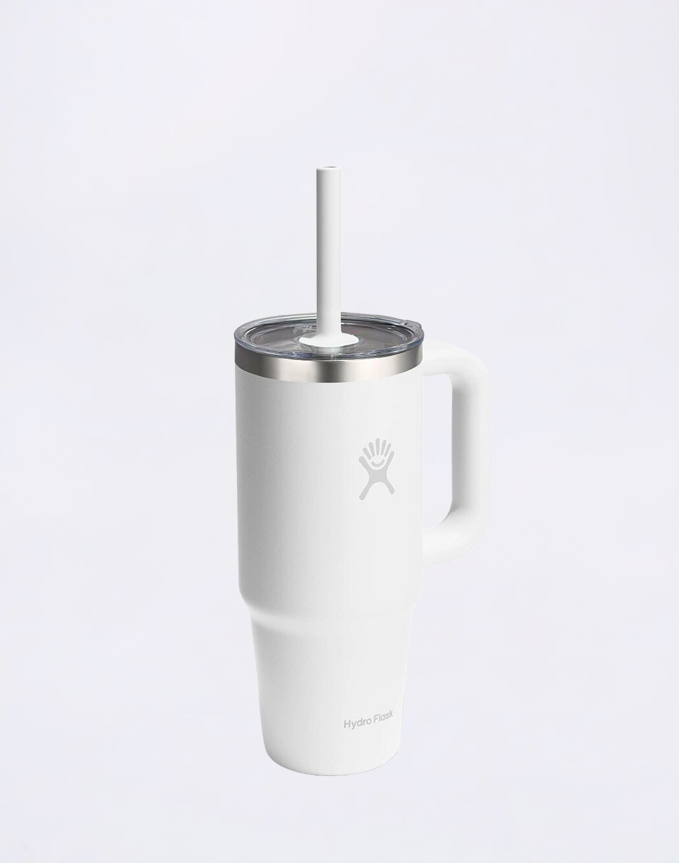 Hydro Flask Travel Tumbler (710 ml) White