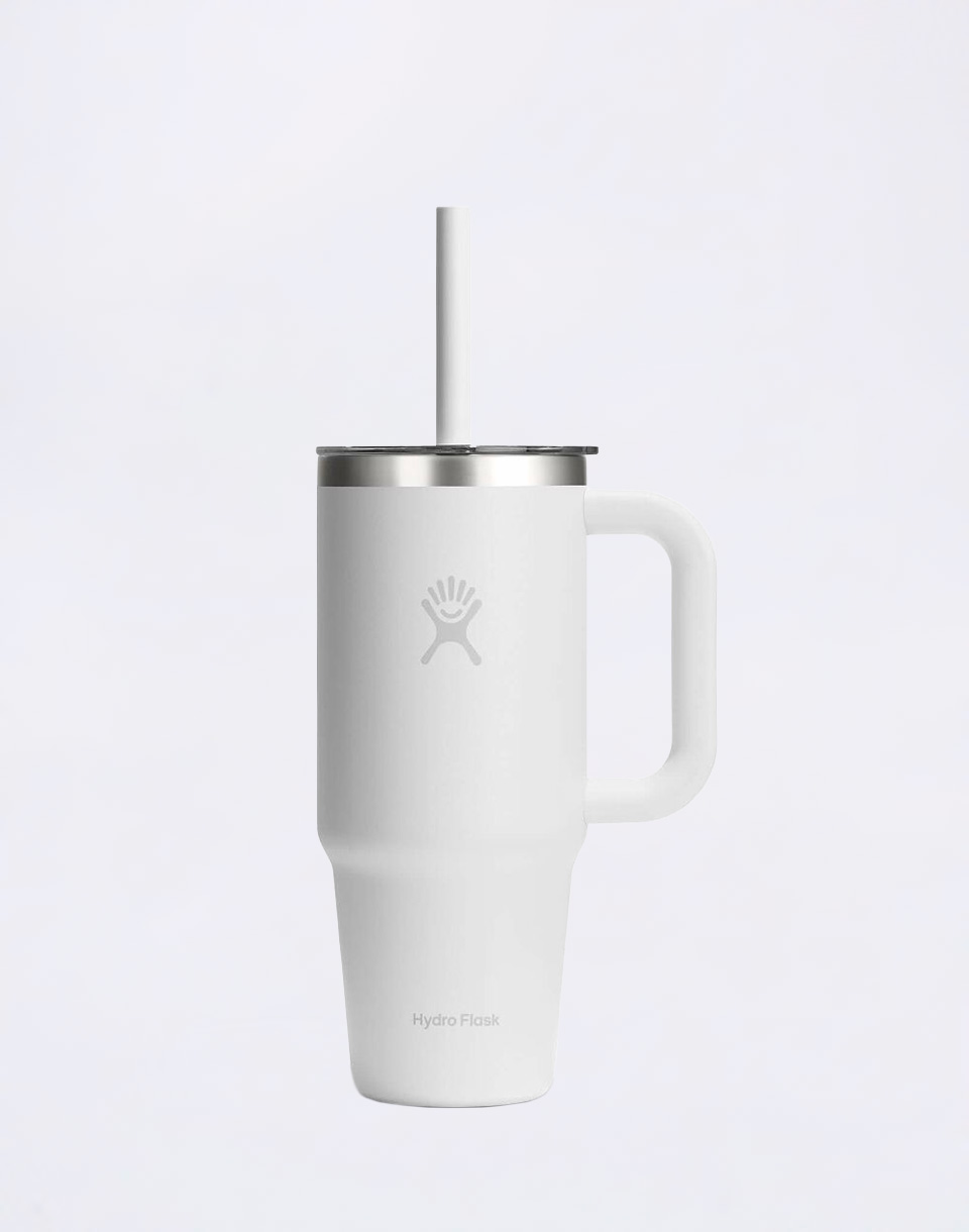 Hydro Flask Travel Tumbler (710 ml) White