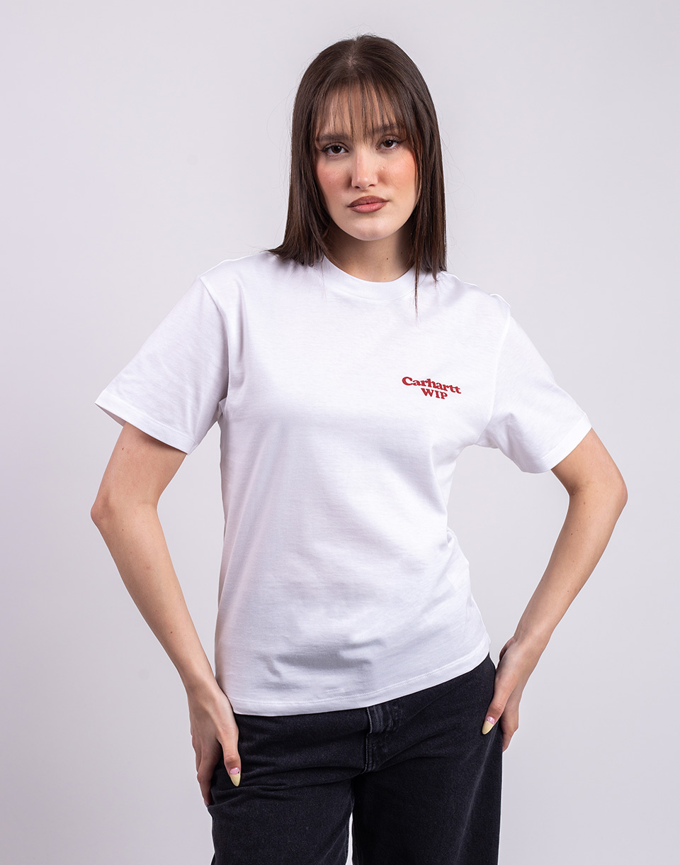 Carhartt WIP W' S/S Spoiled T-Shirt White M