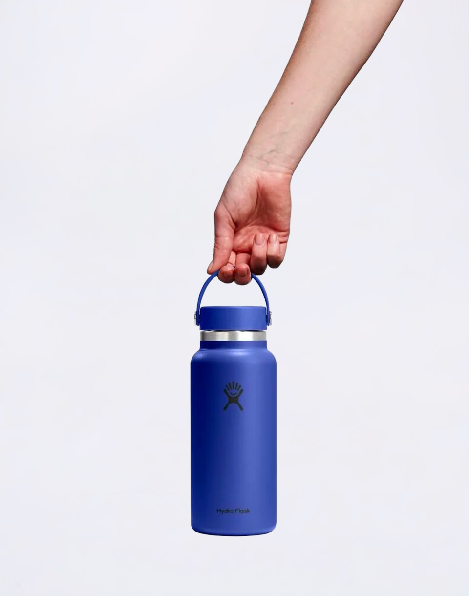 Hydro Flask Wide Mouth Cap (946 ml) Capri Blue