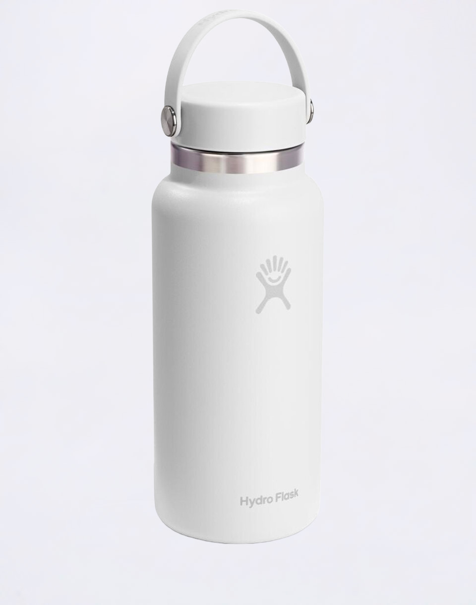 Hydro Flask Wide Mouth Cap (946 ml) White