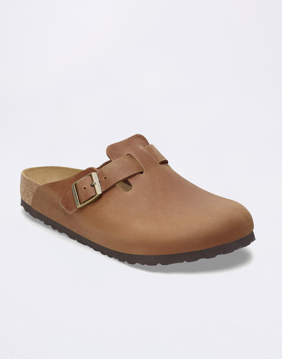 Birkenstock Boston Oiled Leather Cognac 39
