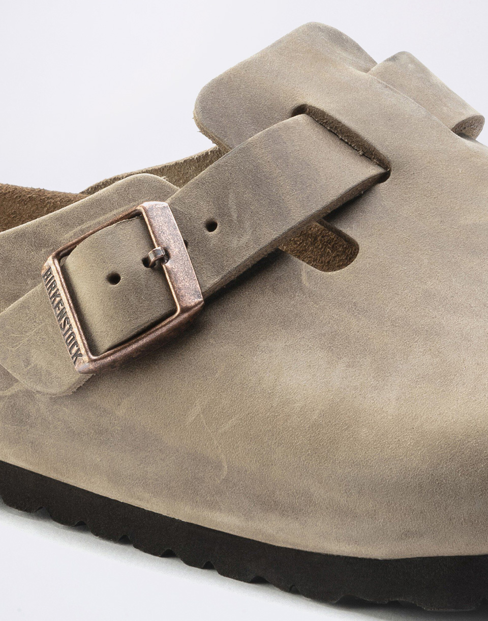 Birkenstock Boston Soft Footbed Oiled Leather Tabacco Brown 41