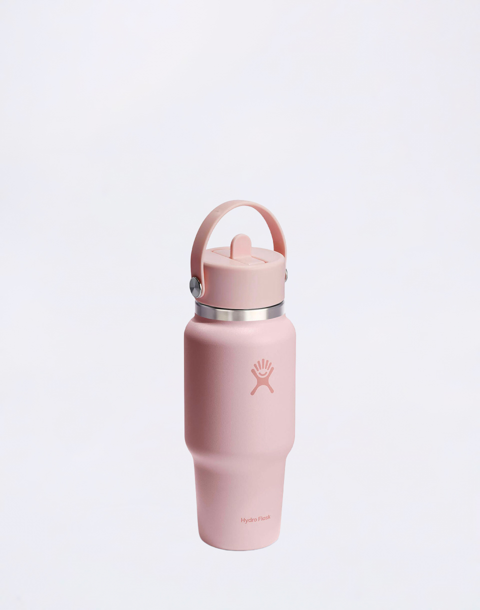 Hydro Flask Wide Mouth Travel Bottle with Flex Straw Cap (710 ml) Trillium