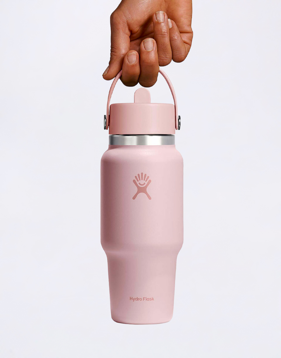 Hydro Flask Wide Mouth Travel Bottle with Flex Straw Cap (710 ml) Trillium