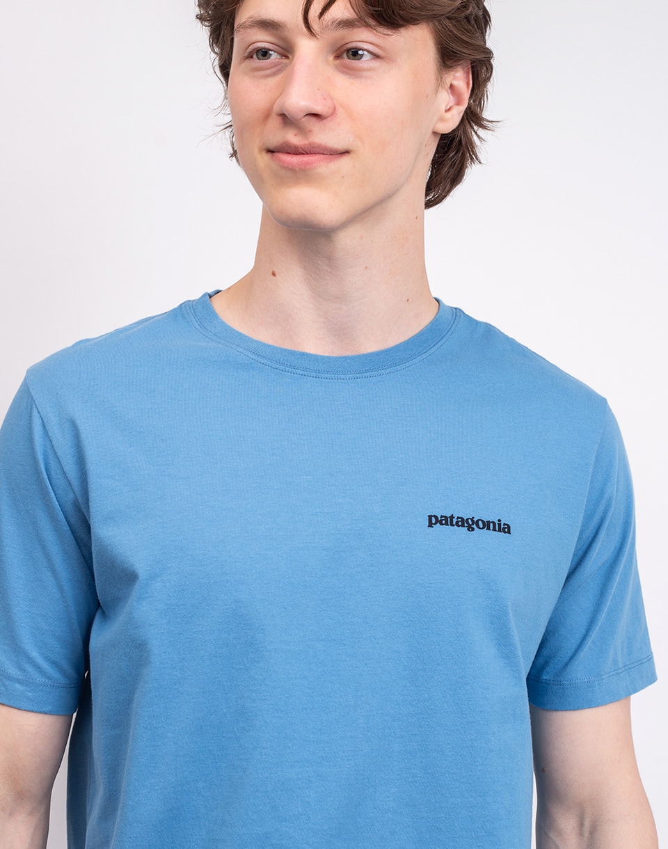 Patagonia M's P-6 Logo T-Shirt Shore Blue M