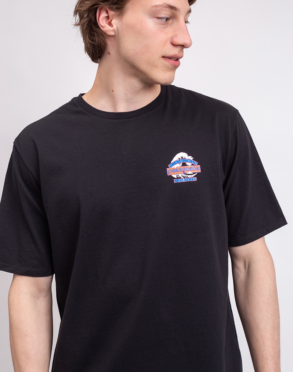 Patagonia M's Great Waves Responsibili-Tee Black M