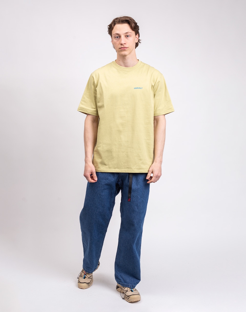 Gramicci Ice Sculpture Tee LIME M