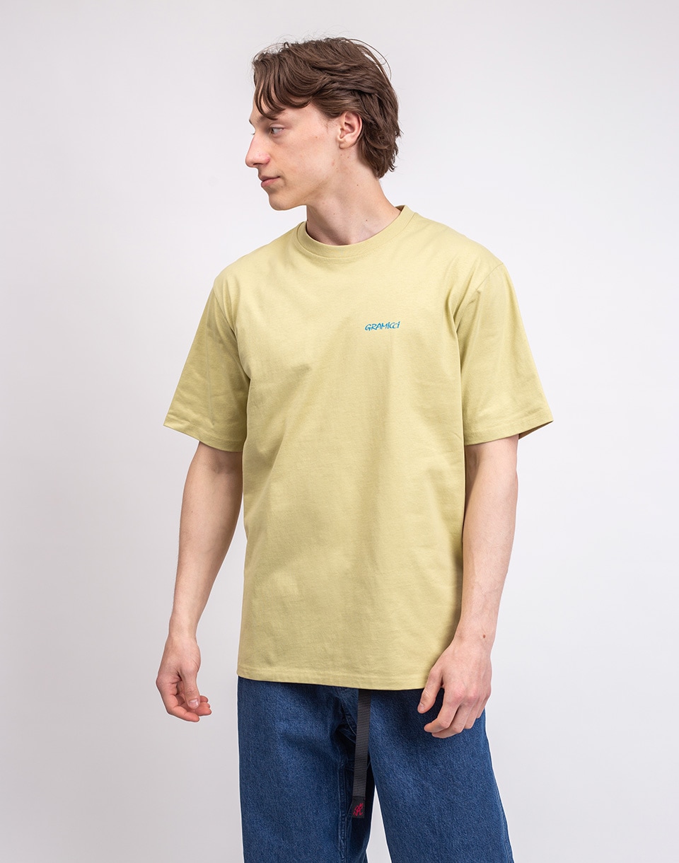 Gramicci Ice Sculpture Tee LIME M