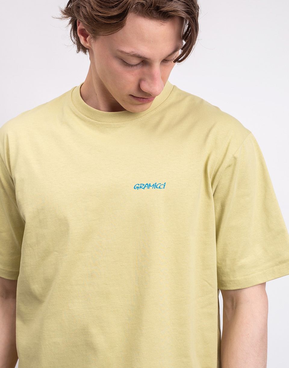 Gramicci Ice Sculpture Tee LIME M