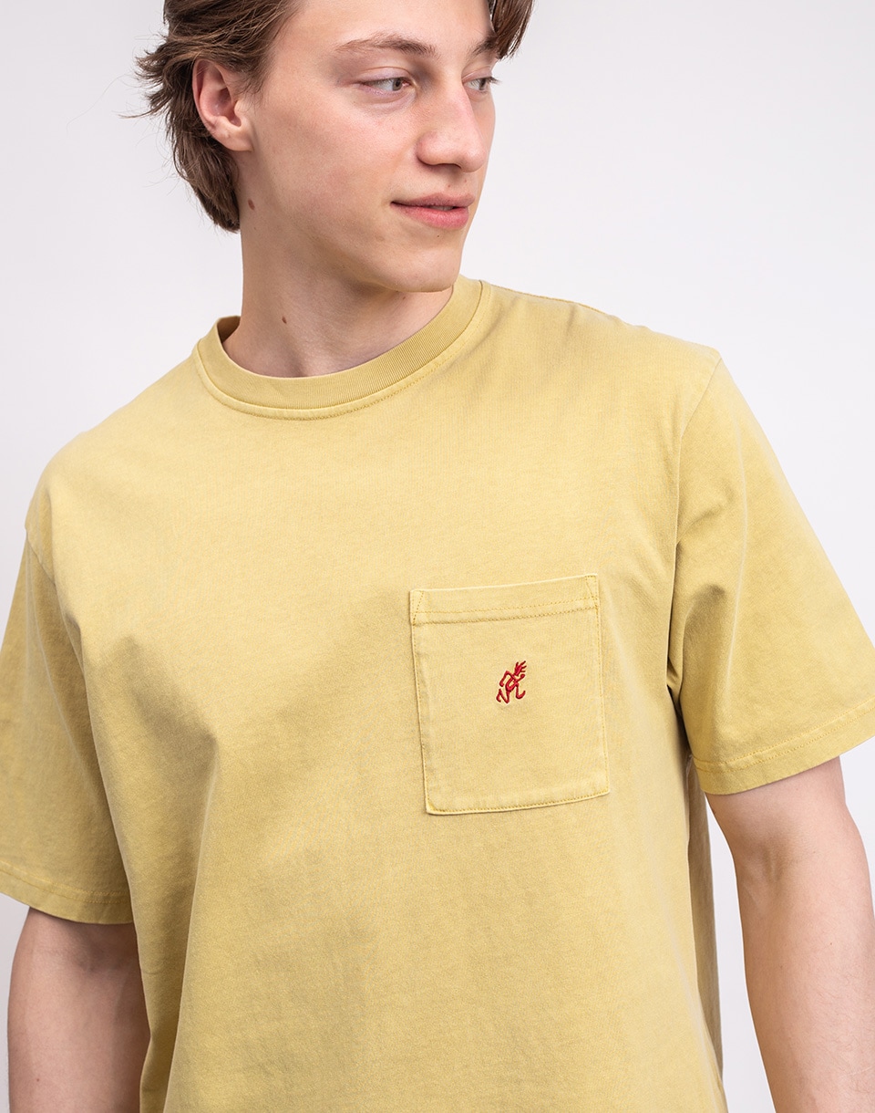 Gramicci One Point Tee Pigment Dyed SULPH PIG M