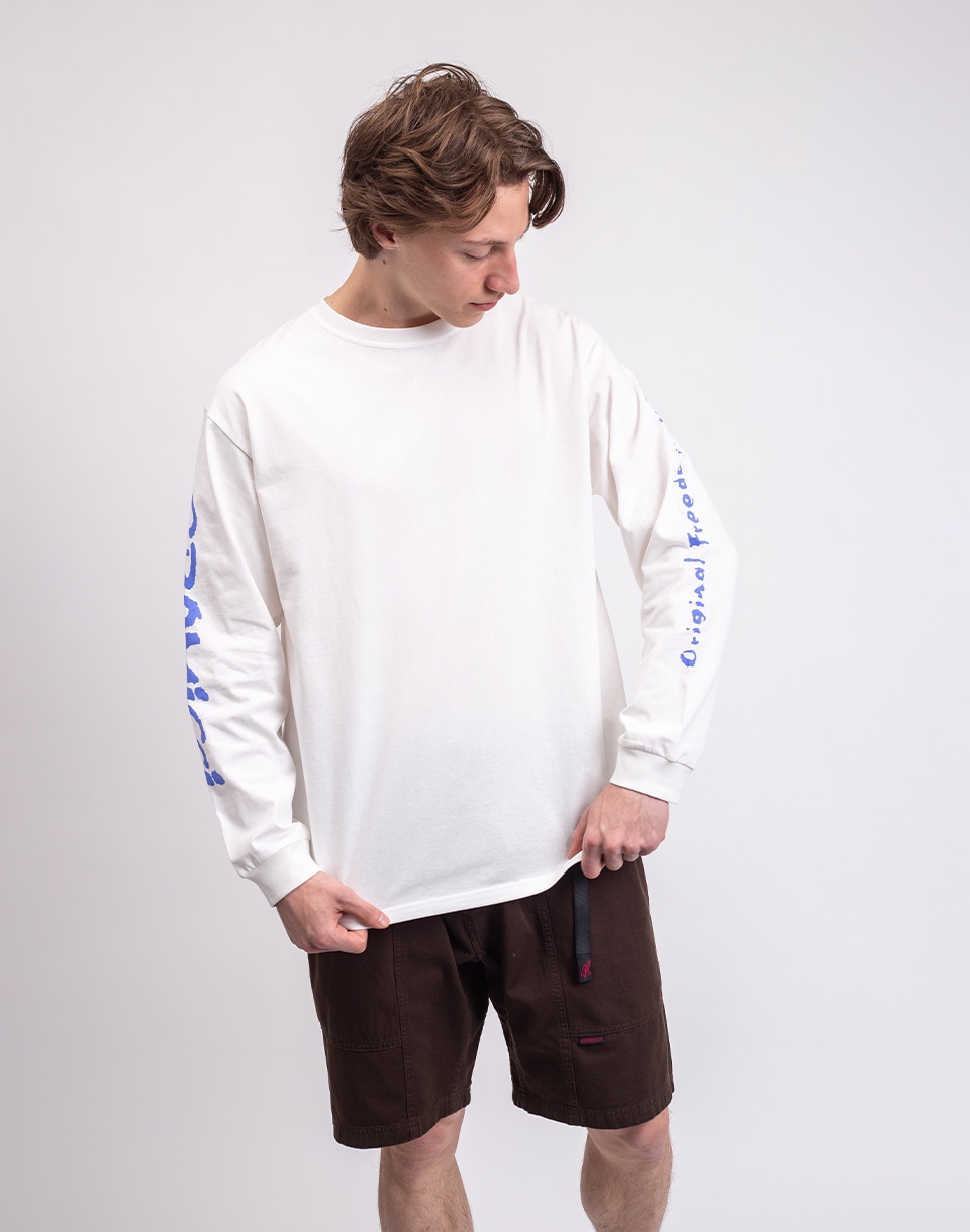 Gramicci Freedom L/S Tee WHITE L