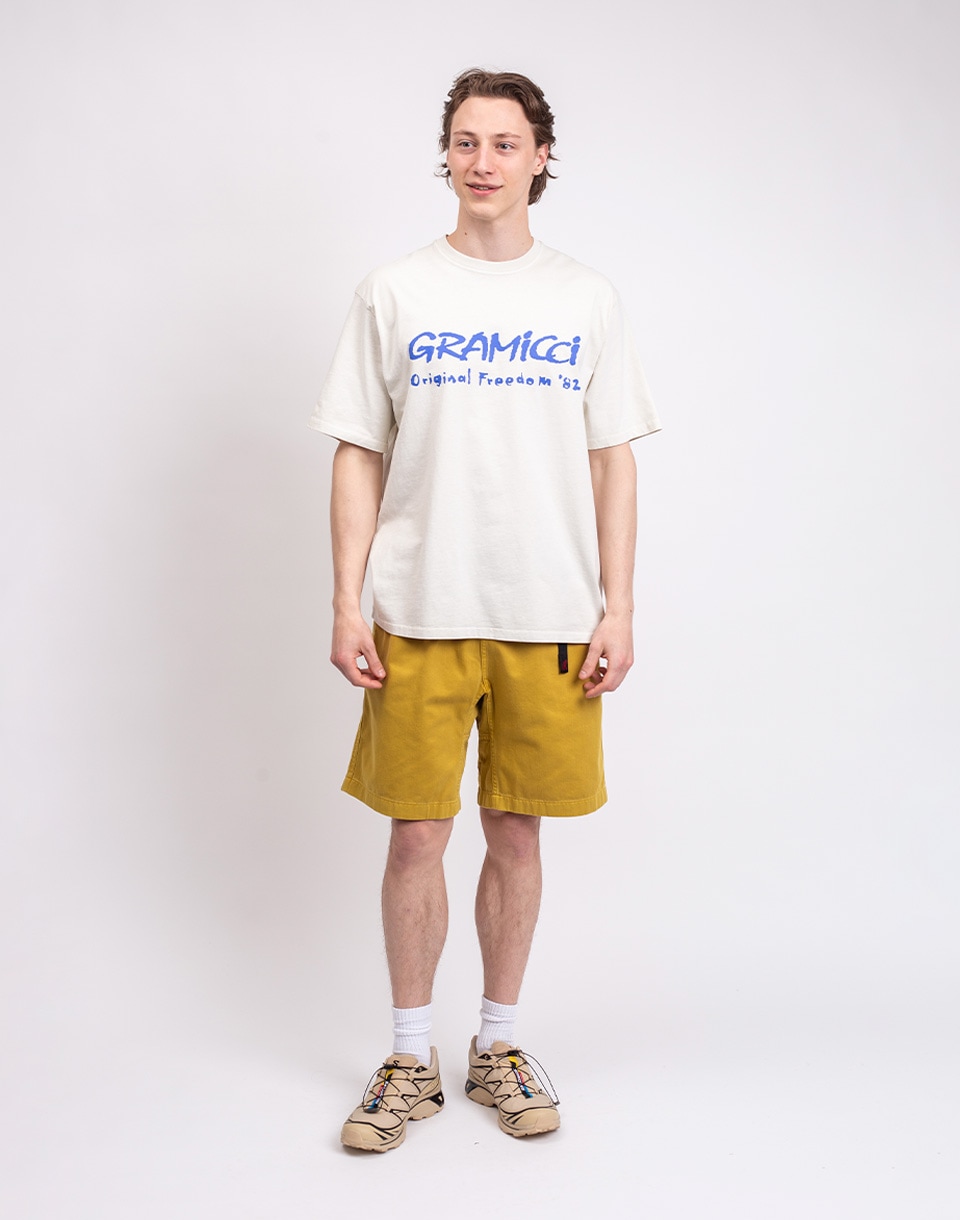 Gramicci Freedom Tee Pigment Dyed NATURAL PIGMENT M