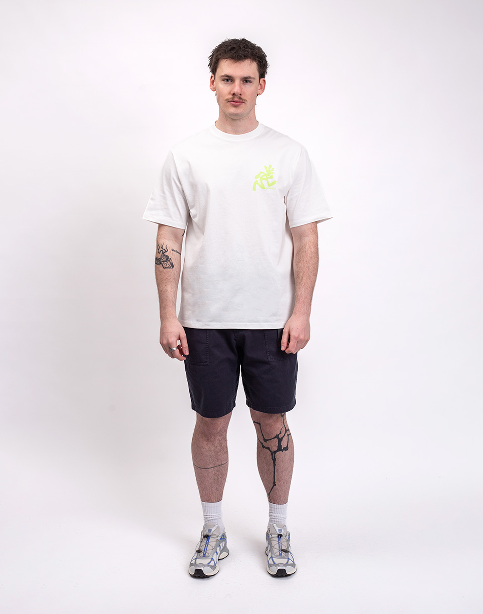 Gramicci Running Man Tee WHITE M