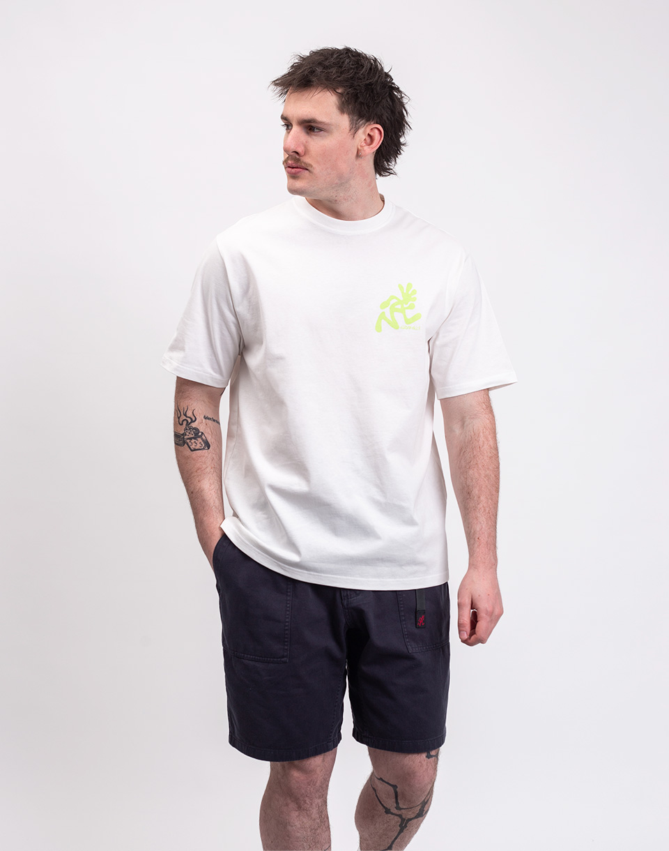 Gramicci Running Man Tee WHITE M