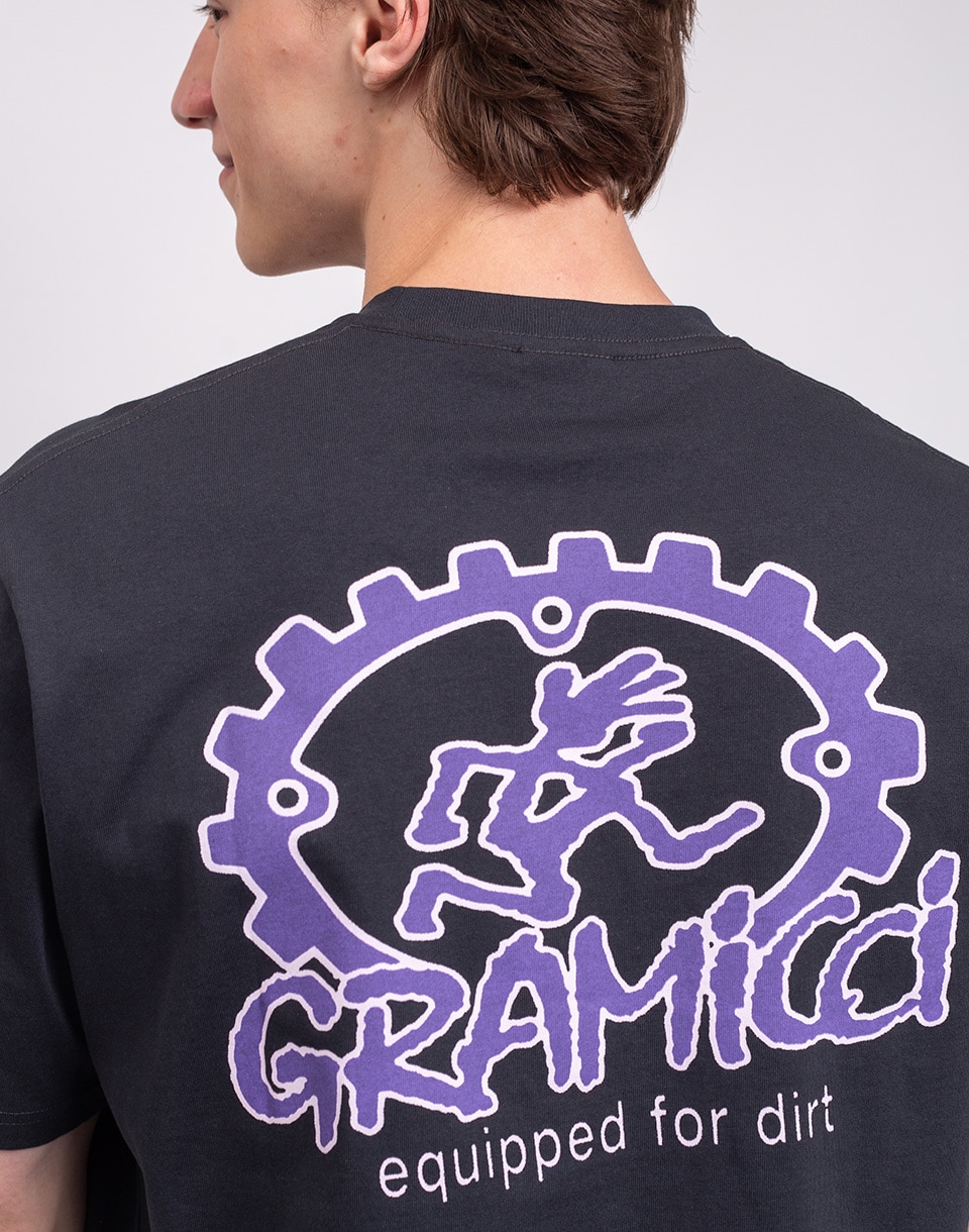 Gramicci Equipped For Dirt Tee VINTAGE BLACK M