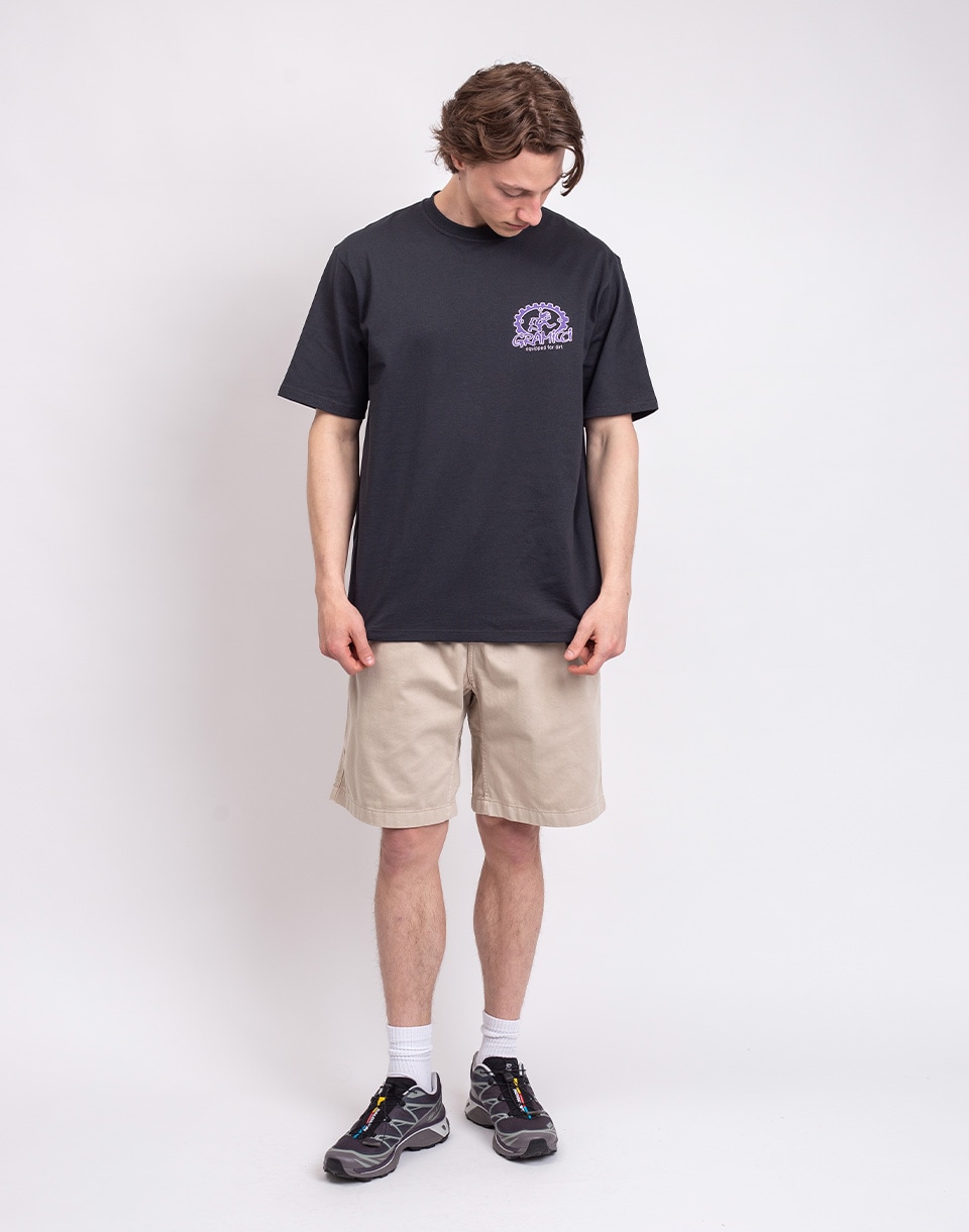 Gramicci Equipped For Dirt Tee VINTAGE BLACK M