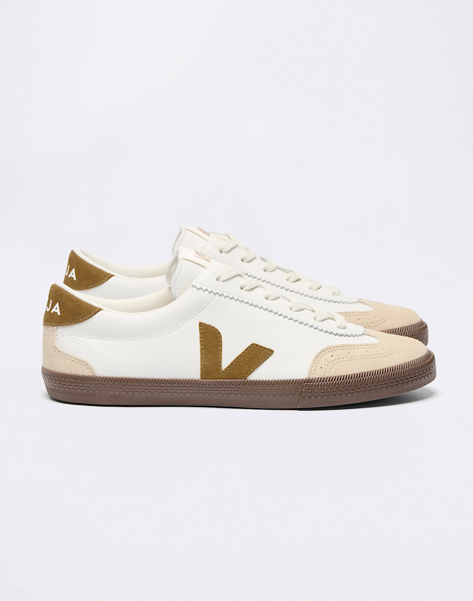Veja Volley O.T. Leather WHITE_TENT_BARK 46