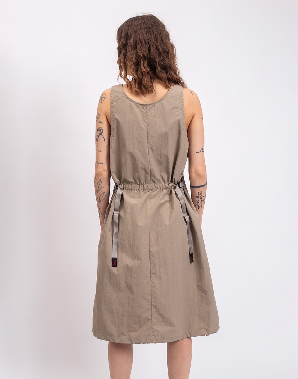 Gramicci Nylon Dress MILK TEA M