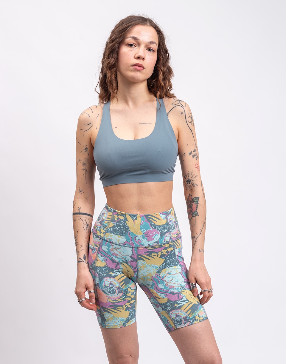 Patagonia W's Live Simply Bra Blue Sage M