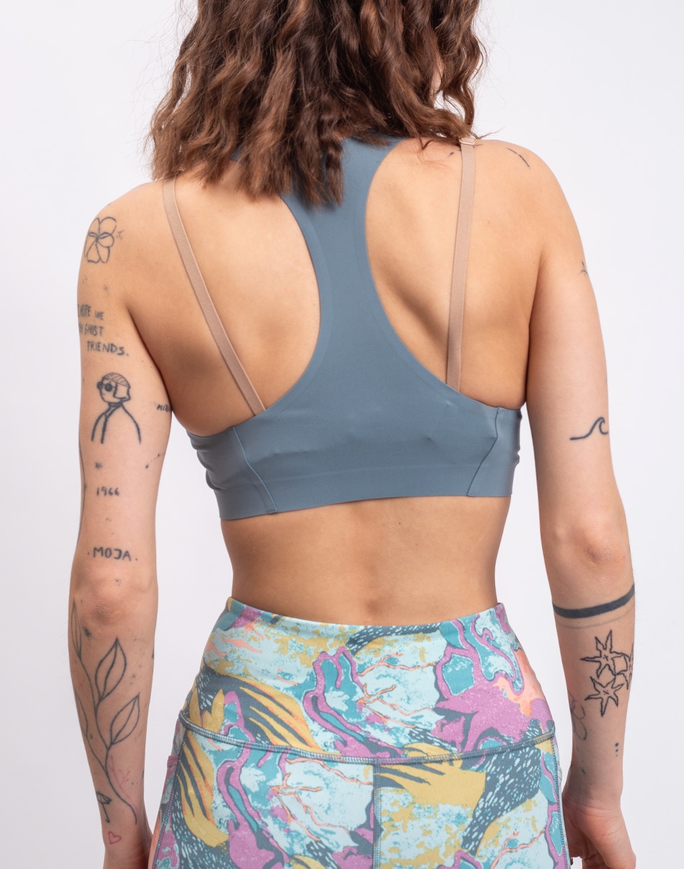 Patagonia W's Live Simply Bra Blue Sage M