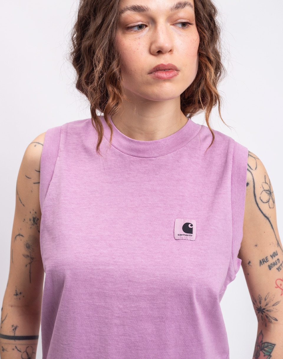 Carhartt WIP W' Nelson A-Shirt Gentle Purple garment dyed S